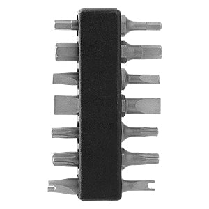 Bit Kit 7 Pieces 1/4” Double-ended Bits with Ball Detent (fit GenR ,SK02,SK04,SK05,ST02,ST02B)
