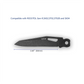 S35VN Knife Blade Titanium-plated Black Stonewashed 2.68 in. for ROCKTOL Multitool GEN-R,SK02,ST02,ST02B and SK04