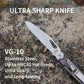 ROCKTOL Folding Pocket Knife, 12-in-1 Multitool with VG-10 Blade, Titanium-Plated Handle, Pocket Clip for Camping, Hiking, Survival (ST02VG)